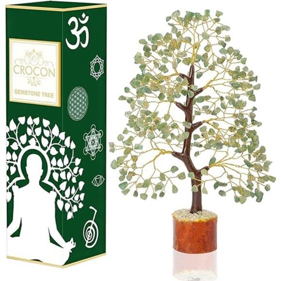 Chakra Tree of Life Crystal Tree for Positive Energy, Feng Shui Home Decor - Picture 8 of 8
